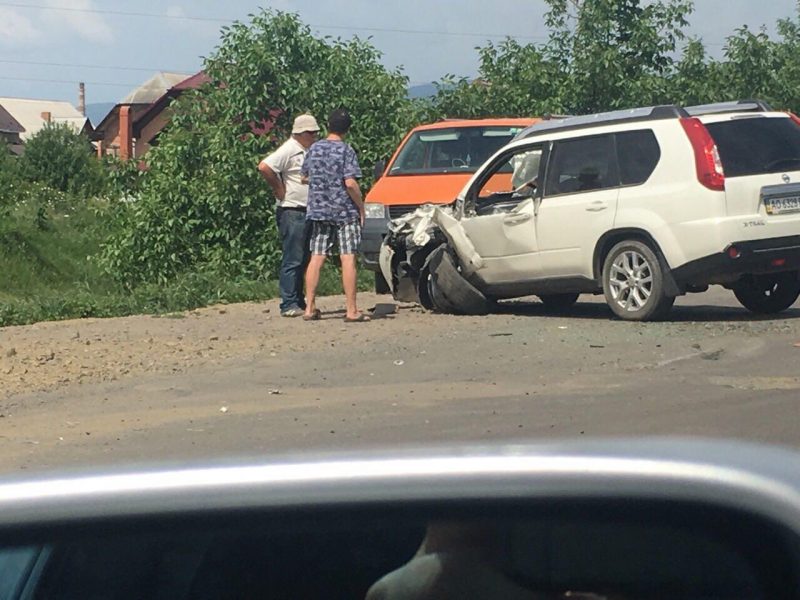 Аварія сталася на Пряшівській, поблизу магазину 