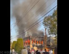 У Виноградові масштабна пожежа: горить т...