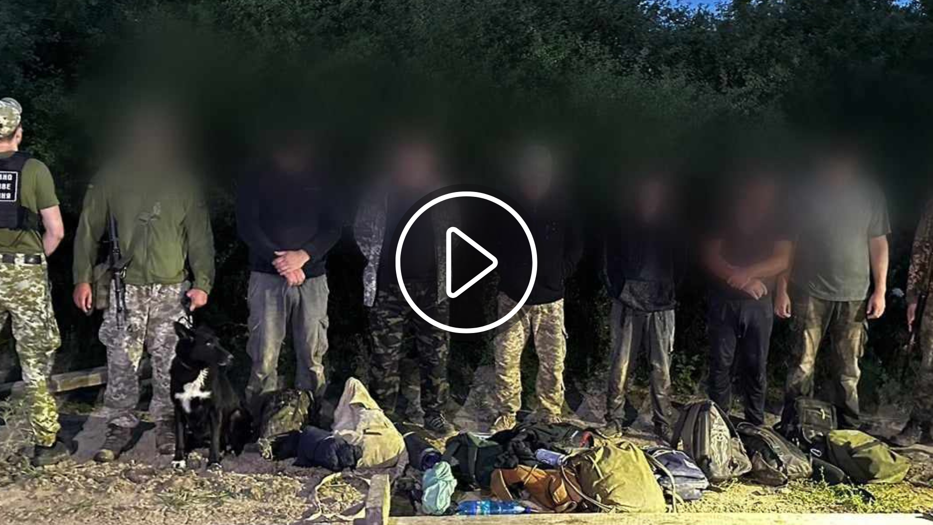 На Закарпатті більше 20 чоловік намагалися незаконно потрапити за кордон (ФОТО, ВІДЕО)