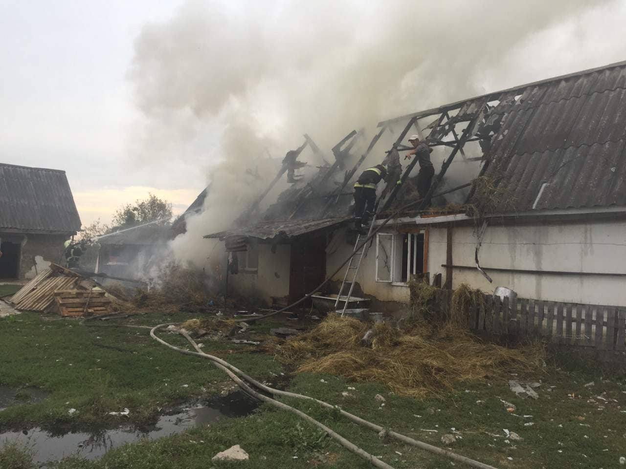 Тячівські вогнеборці ліквідували пожежу у житловому будинку.