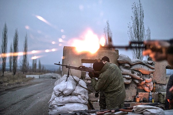Сили АТО зафіксували 11 випадків обстрілів своїх позицій на Донбасі з боку бойовиків із опівночі і до 18:00 четверга.
