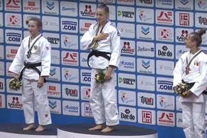 Юная украинка сенсационно завоевала золото чемпионата Европы по дзюдо