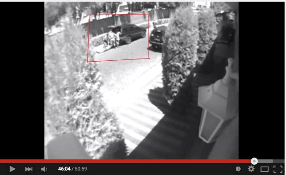В мережі оприлюднили відео початку стрілянини в Мукачеві з трьох камер спостереження / ВІДЕО