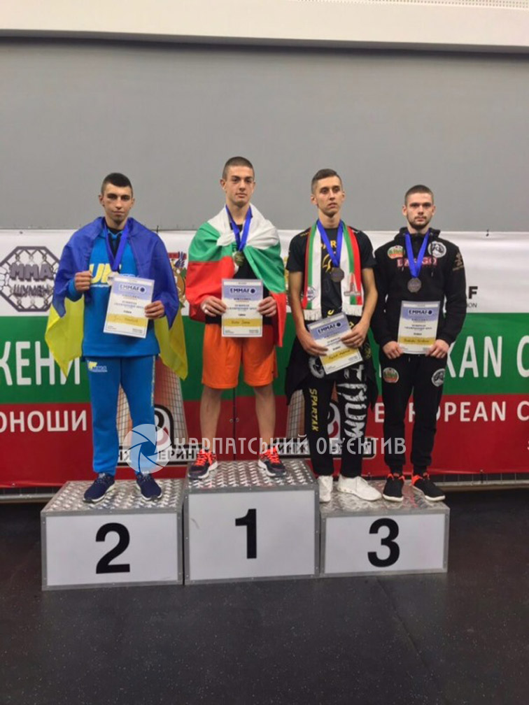 Хустянин здобув “срібло” на чемпіонаті Європи з ММА.
