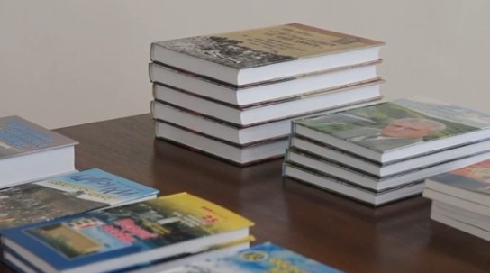 В обласному центрі діє виставка-продаж книжок на підтримку 128-ї окремої гірсько-штурмової бригади (ВІДЕО)