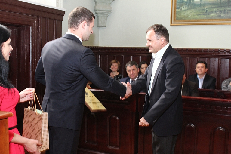 Сьогодні в Мукачеві вперше нагороджували лауреатів Мукачівської міської премії імені Олександра Духновича.