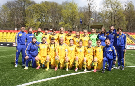 Молодежная женская сборная Украины по футболу приезжает на Закарпатье