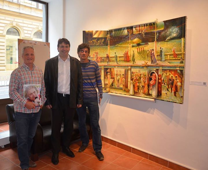 В столиці Чехії завершилась виставка Миколи Федьковича, який є уродженцем Ужгорода.