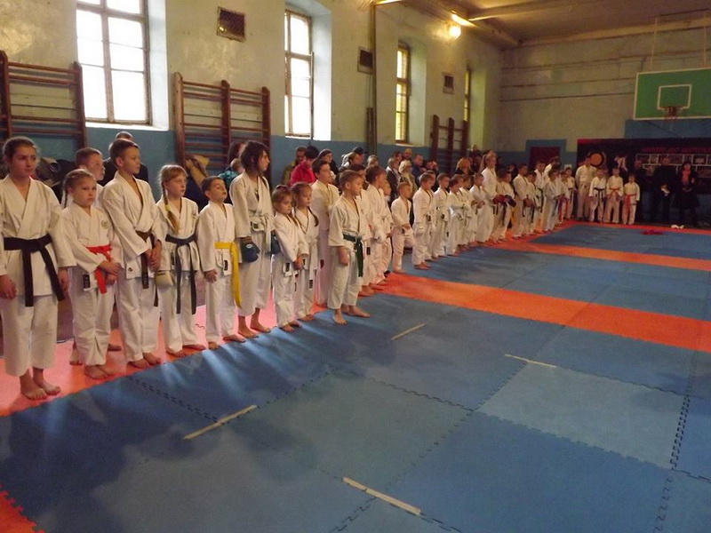 В Мукачево прошел Открытый осенний чемпионат по Шотокан каратэ-до