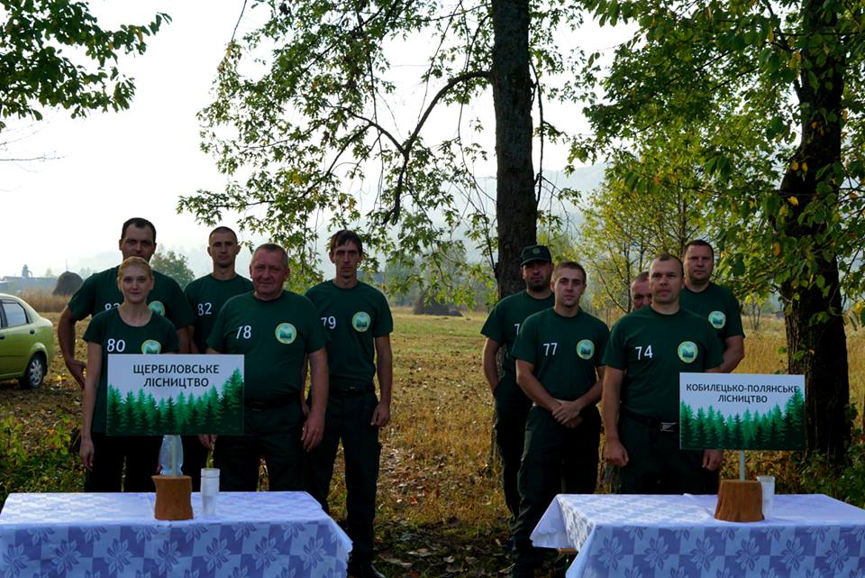 Закарпатське обласне управління лісового та мисливського господарства вперше провело серед своїх працівників спартакіаду.
