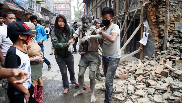 Кількість жертв землетрусу, що стався в Непалі, становить 1457 людей.
