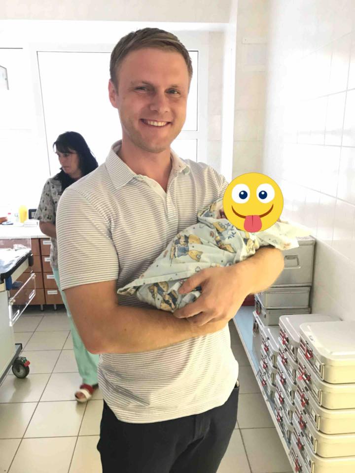 Валерій Лунченко поділився новиною про народження сина.