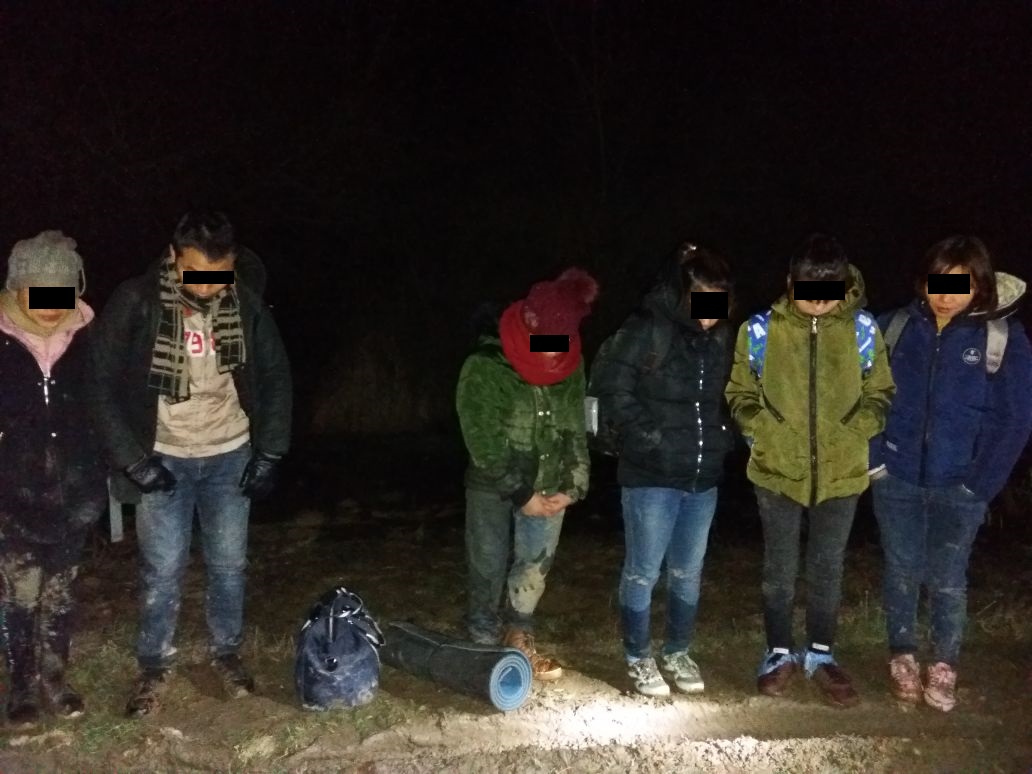 Нелегальних мігрантів затримали сьогодні зранку прикордонники відділу «Лужанка» Мукачівського загону.