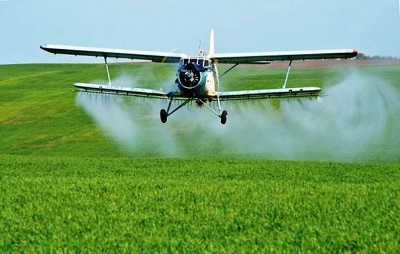 На території окремих сіл Мукачівщини буде проводитися авіаційна обробка сільгоспугідь.
