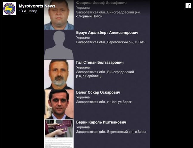 Українці, які отримали угорське громадянство на Закарпатті, з'явилися у базі сайту 