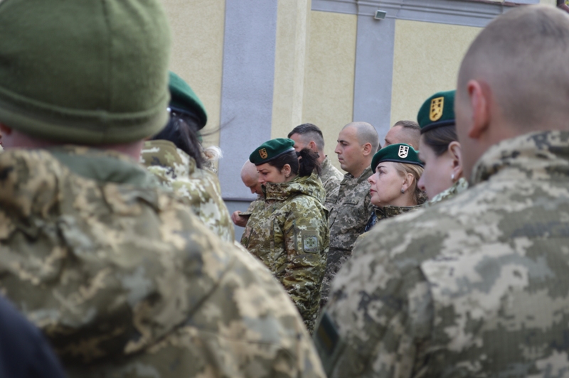 На Закарпатье пограничники Мукачевского отряда присоединились к Крестному пути за мир в Украине.