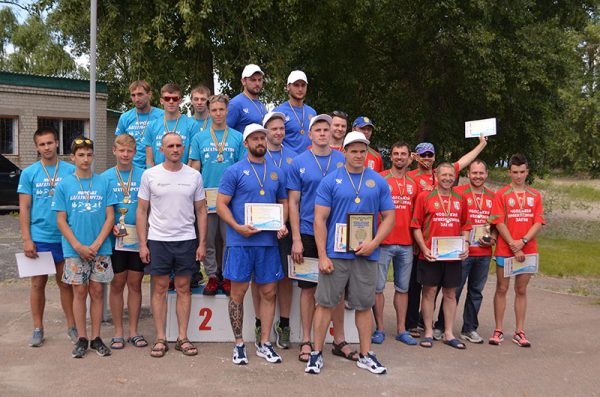 Сборная Закарпатья заняла третье место на чеміпонаті Украины по морскому многоборью и гребле