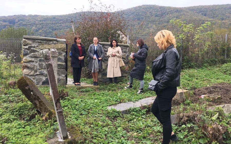 Мероприятие «Наследие: Еврейское кладбище и история городов» прошло в Перечине при поддержке команды ESJF.