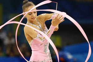 На першості чемпіонату Європи з художньої гімнастики в Мінську українські гімнастки посіли третє місце.
