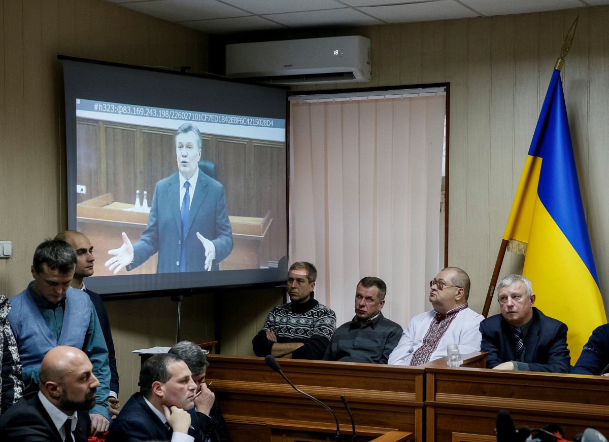 Екс-президент України Віктор Янукович заявив, що досі не зняв з себе відповідальності президенства.