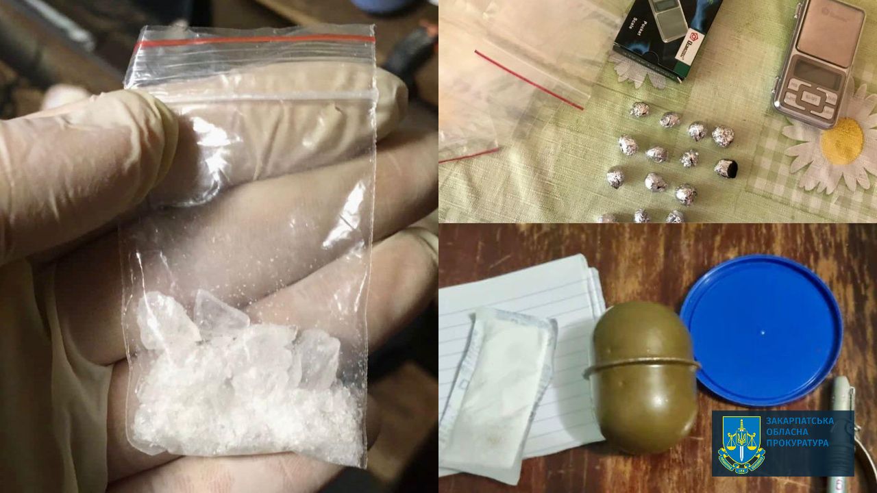 Мукачівця, вдома у якого знайшли гранату та десятки згортків з метамфетаміном і канабісом, засудили до 6 років ув’язнення