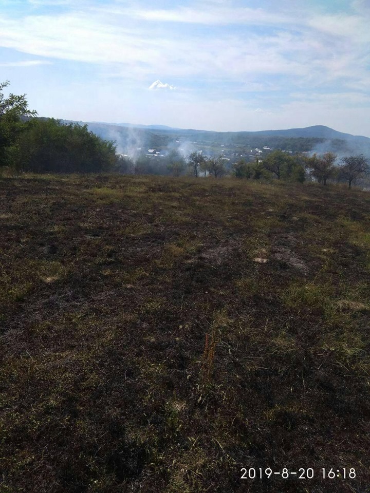 Сьогодні, 20 серпня, виноградівські рятувальники здійснили два виїзди на гасіння пожеж сухої трави. 

