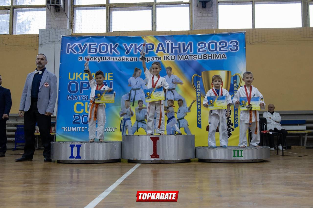 Мукачівська команда «Яструб» виборола 2 командне місце на Кубку України з кіокушинкайкан карате IKO Matsushima.