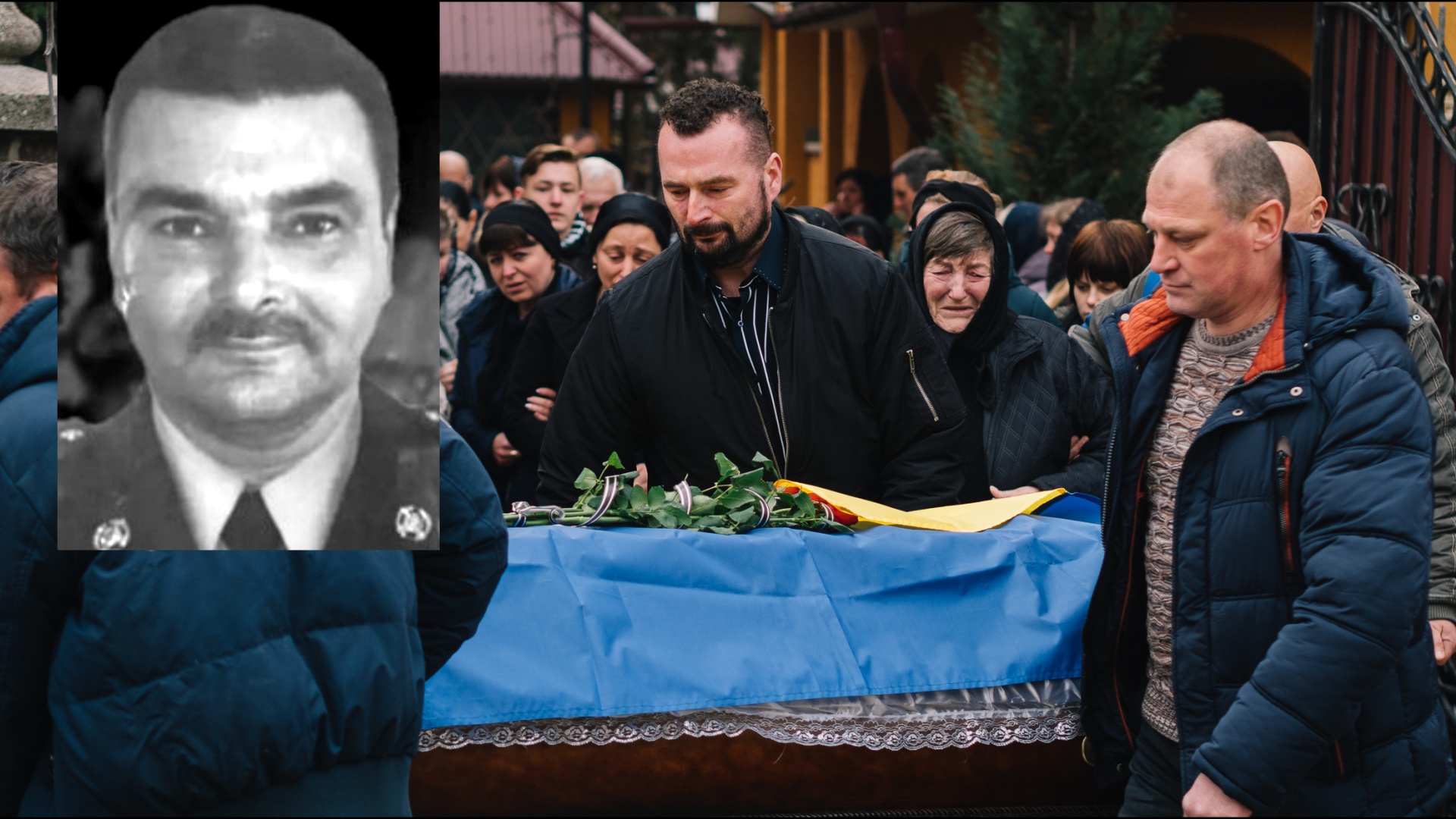 Сегодня, 16 марта, состоялись похороны Александра Сергеева из Виноградова.
