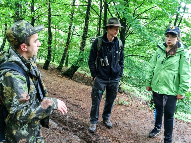 Это была профессиональная тижднева экспедиция по исследованию старовозрастных буковых лесов с участием директора национального парка Gesäuse (Австрия) Герберта Вьоглера и других.