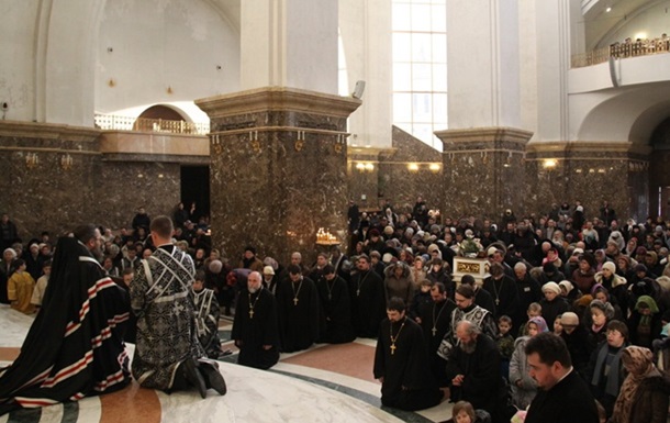 У православних християн і греко-католиків останній день Масниці - Прощена неділя.