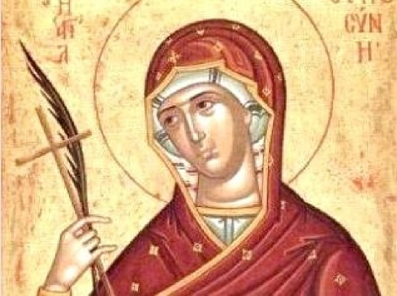 У суботу, 8 жовтня 2022 року, церква вшановує пам’ять преподобної Єфросинії Олександрійської. 