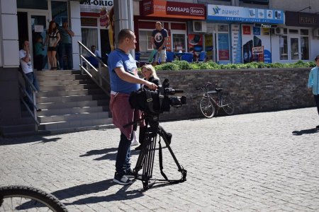 В Хуст приехала съемочная группа телеканала ICTV для съемки фильма-визитівки о город