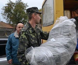 Бергівські вірники передали в зону АТО гуманітарну допомогу