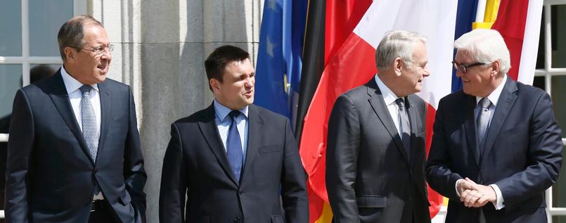 Перед встречей министров иностранных дел Германии, Франции, Украины и России глава немецкого МИД Франк-Вальтер Штайнмайер просил в этот раз наконец прийти к каким-либо результатам.