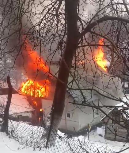 З'явилося відео пожежі на Іршавщині, яка забрала життя молодої жінки (ВІДЕО)