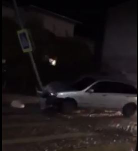 Автопригода трапилась на вулиці Садова, рівно навпроти головного входу до парку