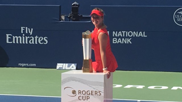 Українська тенісистка Еліна Світоліна тріумфувала на турнірі Rogers Cup у Торонто. Окрім того, вона отримала 502 тисячі доларів призових.

