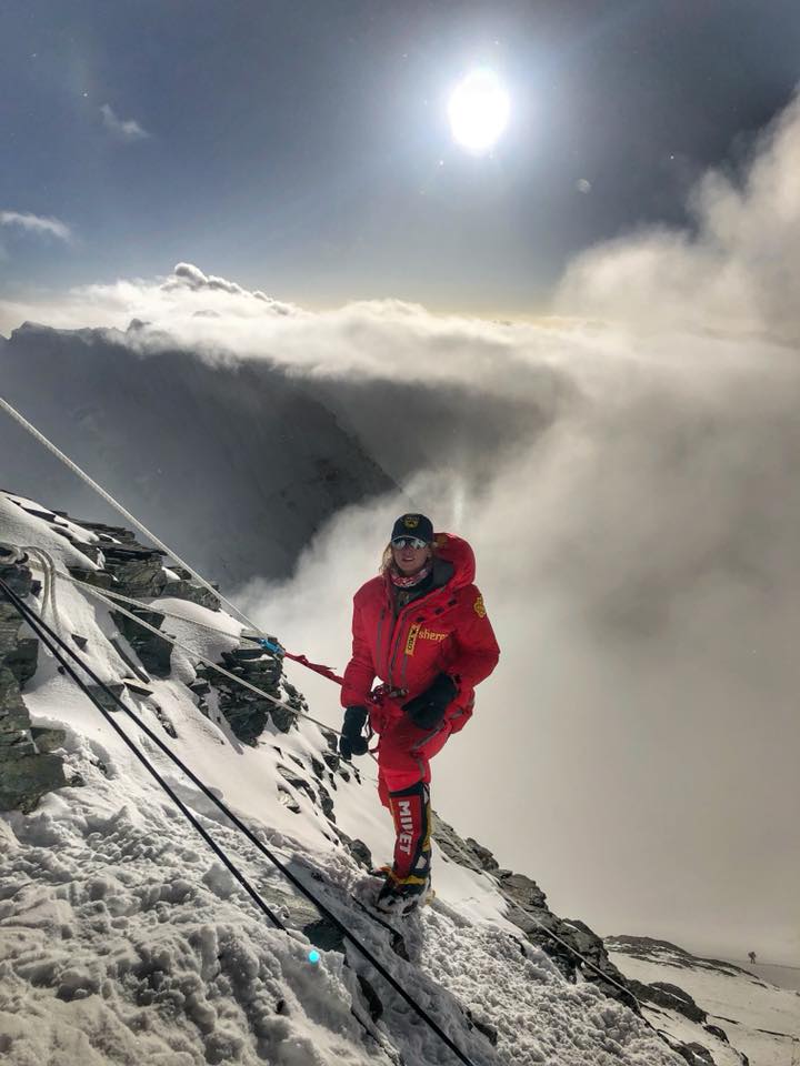Уродженка Мукачева Ірина Галай вирішила припинити сходження на гору Лхоцзе.