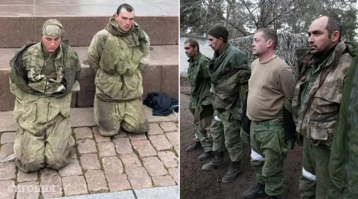 Украина захватила в плен около тысячи российских военнослужащих.