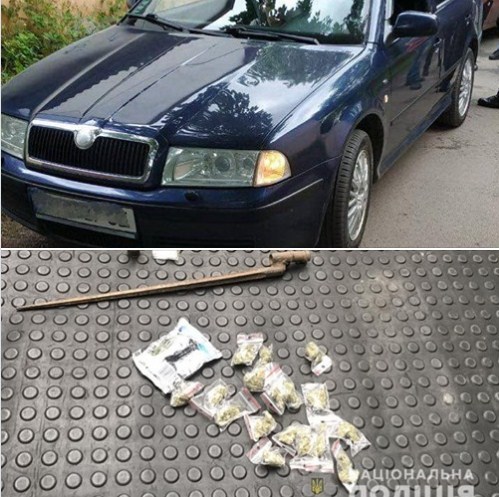Працівники Ужгородського районного відділення поліції виявили у автомобіліста наркотичну речовину марихуану. 