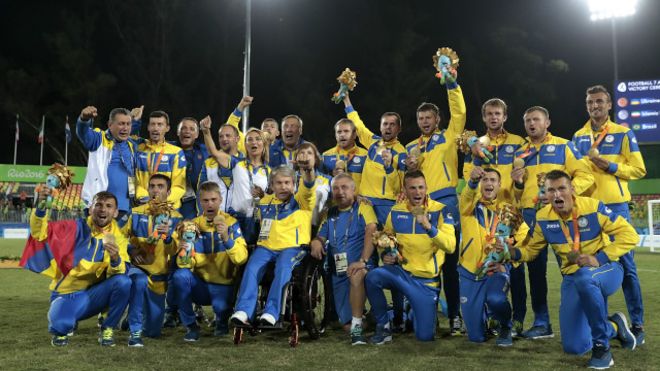 Украинская сборная одержала 117 медалей на XV Паралимпийских летних играх в Рио.