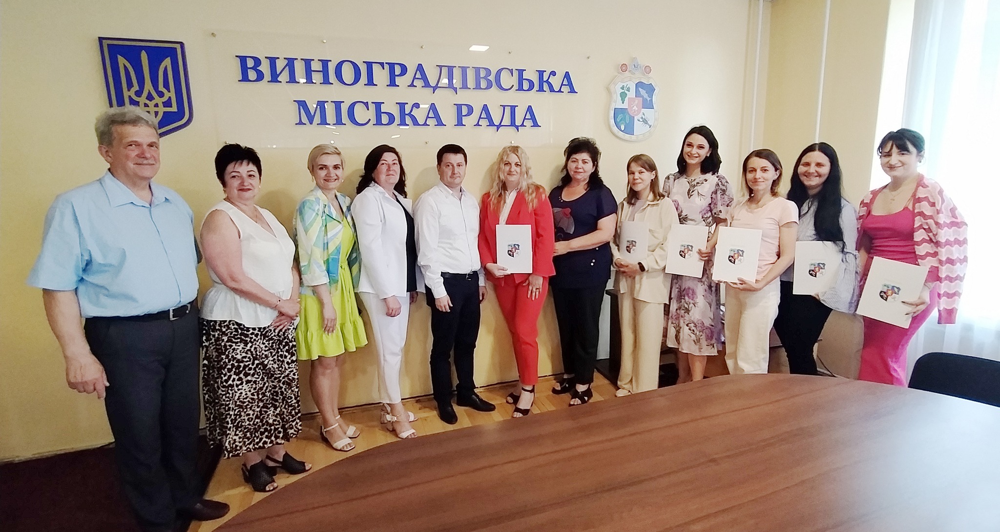 З 22 травня по 02 червня у Виноградівській міській раді успішно відбулася реалізація нового проекту – стажування молоді.