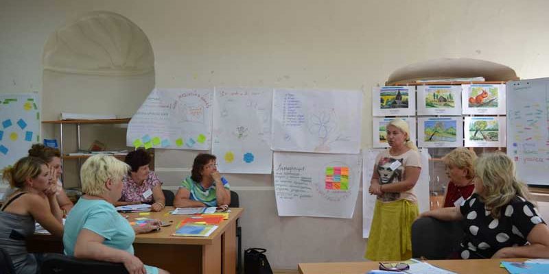 Організаційно-методичне забезпечення тренінгу проводилося за підтримки Всеукраїнського фонду «Крок за кроком».

