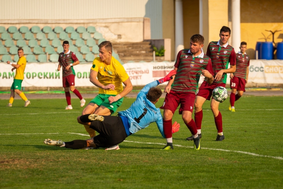 Полісся обіграло Ужгород у 7 турі Першої ліги.