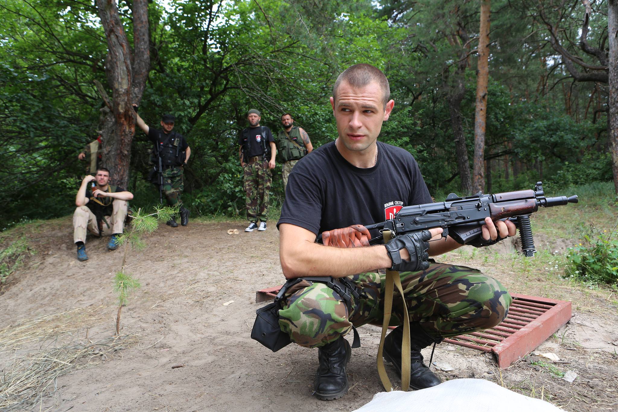 Один з лідерів Правого Сектора Закарпаття звинуватив НТВ у брехні / ВІДЕО