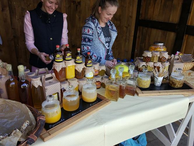Традиційне свято розпочалося сьогодні в Мукачеві, в парку Перемоги. Пасічники з усього Закарпаття представляють продукти бджільництва.

