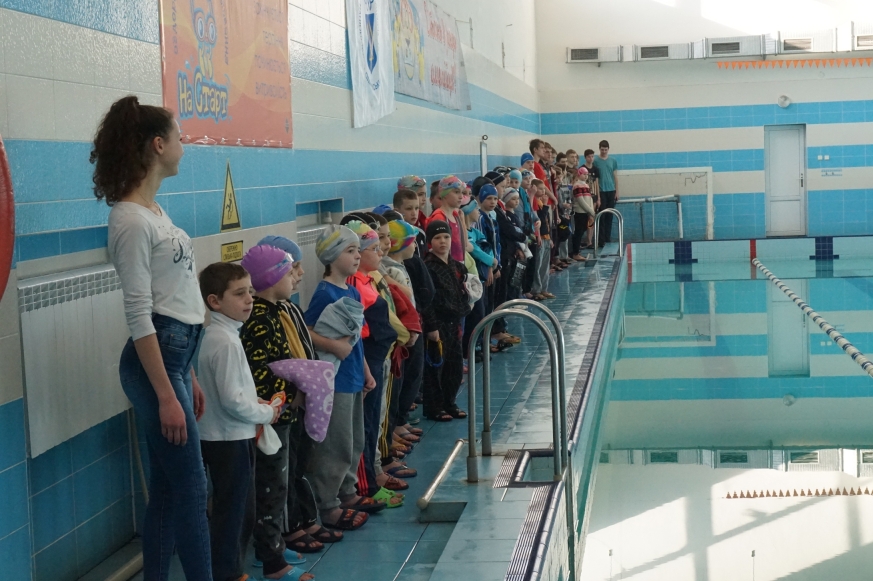 Вчера, 28 января, в бассейне спорткомплекса «Буревестник» прошли соревнования по плаванию для самых маленьких спортсменов.