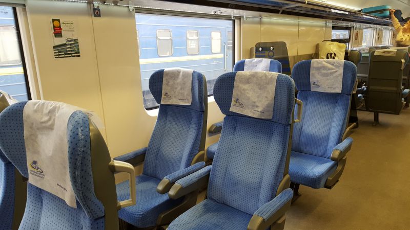 Заповненість поїзда Мукачево-Будапешт за перший місяць роботи становила 38%.