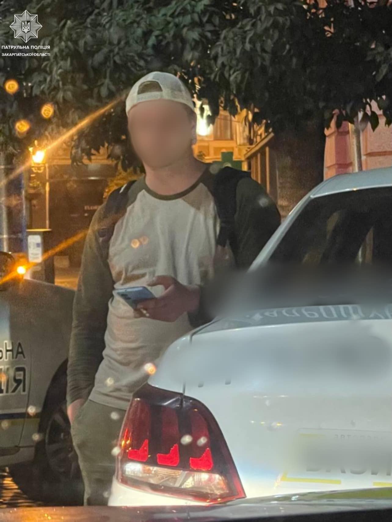 Патрульні виявили нетверезого водія, який розʼїжджав вночі Ужгородом (ФОТО)