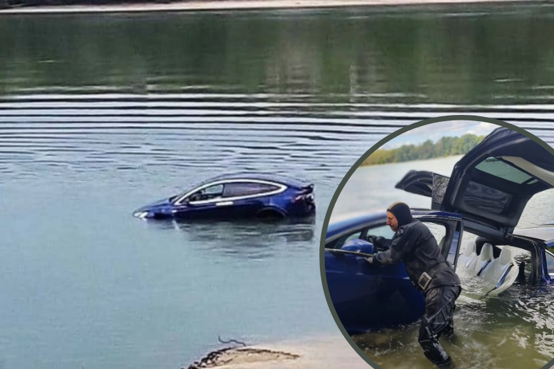 Чоловік продав явно пошкоджений автомобіль, який лежав на дні річки.